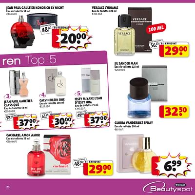 Promo Parfum Cristiano Ronaldo chez Kruidvat