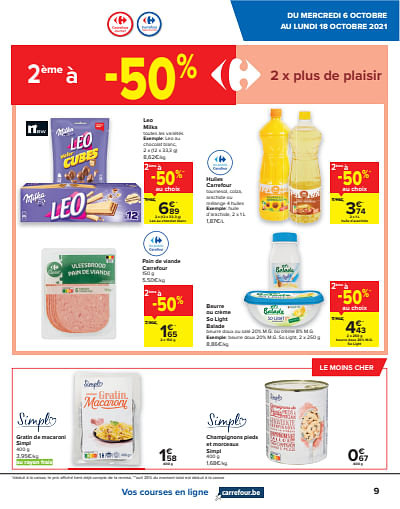Promo Lessive Liquide Le Chat Bébé -60% Sur Le 2ème chez Carrefour