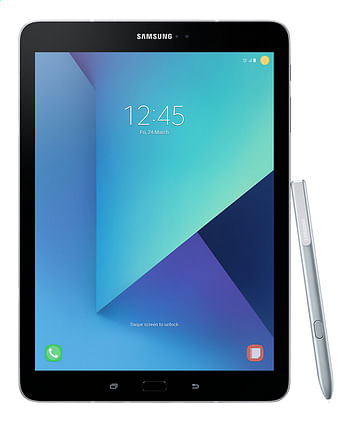 Promotions Samsung tablette Galaxy Tab S3 Wi-Fi + 4G 9.7"" 32 Go argenté - Samsung - Valide de 05/09/2019 à 30/09/2019 chez Dreamland