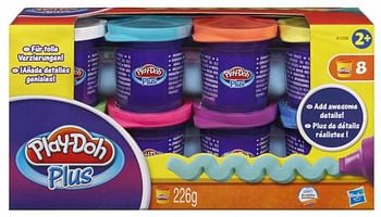 Promoties Play-Doh Plus 8-pack - Play-Doh - Geldig van 28/09/2019 tot 13/10/2019 bij ToyChamp