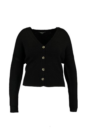 Promoties MS Mode Dames Vest Zwart - Huismerk - MS Mode - Geldig van 30/09/2019 tot 13/10/2019 bij MS Mode