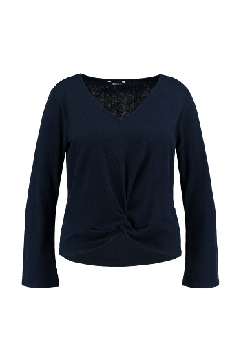 Promotions MS Mode T-shirts, Blauw - Produit maison - MS Mode - Valide de 30/09/2019 à 13/10/2019 chez MS Mode