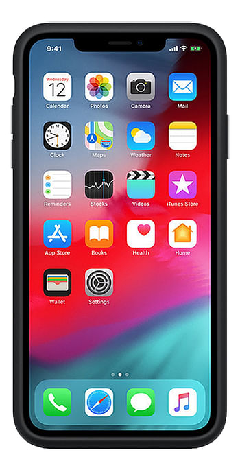 Promoties Apple cover Smart Battery voor iPhone XS Max zwart - Apple - Geldig van 04/11/2019 tot 24/12/2019 bij Dreamland