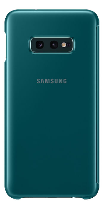 Promoties Samsung Foliocover Clear View Cover voor Galaxy S10e green - Samsung - Geldig van 17/10/2019 tot 04/12/2019 bij Dreamland