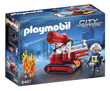 Promoties PLAYMOBIL City Action 9467 Brandweer blusrobot - Playmobil - Geldig van 17/10/2019 tot 04/12/2019 bij Dreamland