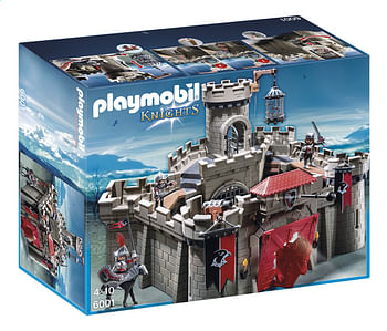 Promoties PLAYMOBIL Knights 6001 Burcht van de orde van de Valkenridders - Playmobil - Geldig van 10/10/2019 tot 29/10/2019 bij Dreamland