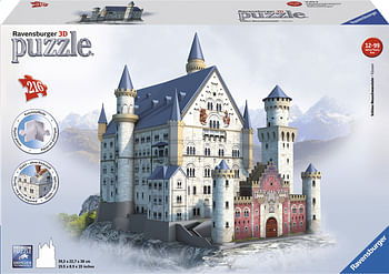 Promoties Ravensburger 3D-puzzel Slot Neuschwanstein - Ravensburger - Geldig van 04/11/2019 tot 24/12/2019 bij Dreamland