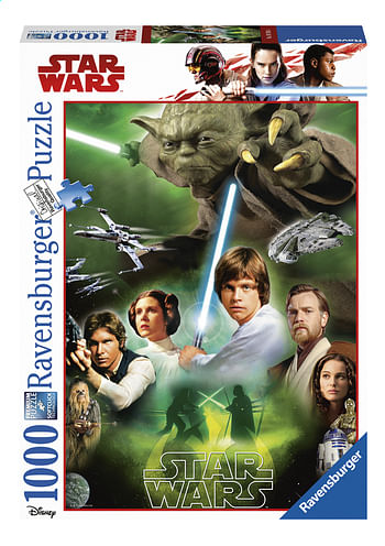 Promoties Ravensburger puzzel Disney Star Wars Classic Collection 5 - Jedi - Ravensburger - Geldig van 04/11/2019 tot 24/12/2019 bij Dreamland