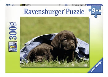 Promoties Ravensburger XXL puzzel Labrador Pups - Ravensburger - Geldig van 04/11/2019 tot 24/12/2019 bij Dreamland
