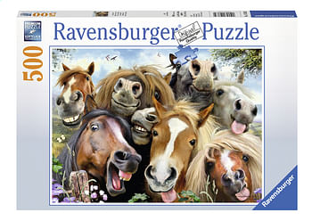 Promoties Ravensburger puzzel Paarden Selfie - Ravensburger - Geldig van 17/10/2019 tot 04/12/2019 bij Dreamland