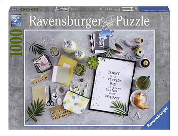 Promoties Ravensburger puzzel Start living your dream - Ravensburger - Geldig van 04/11/2019 tot 24/12/2019 bij Dreamland