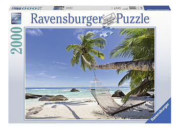 Promoties Ravensburger puzzel Hangmat op het strand - Ravensburger - Geldig van 17/10/2019 tot 04/12/2019 bij Dreamland