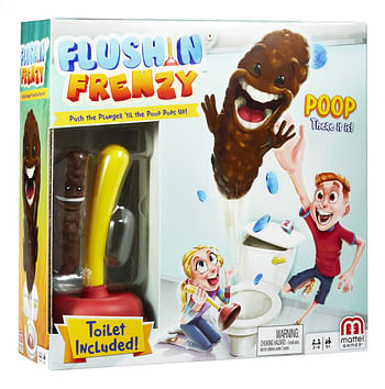 Promoties Flushin Frenzy - Mattel - Geldig van 04/11/2019 tot 24/12/2019 bij Dreamland