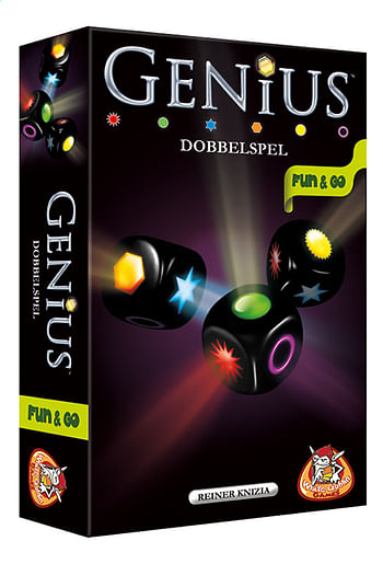 Promoties Genius Dobbelspel - White Goblin Games - Geldig van 17/10/2019 tot 04/12/2019 bij Dreamland