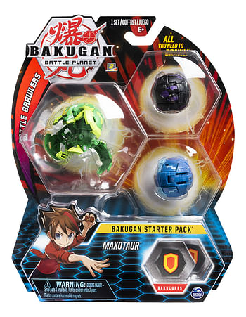 Promotions Bakugan Starter 3-Pack - Maxotaur - Spin Master - Valide de 04/11/2019 à 24/12/2019 chez Dreamland