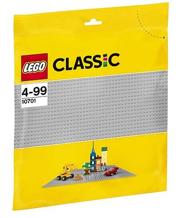 Promoties 10701 Grijze bouwplaat - Lego - Geldig van 12/10/2019 tot 29/10/2019 bij ToyChamp