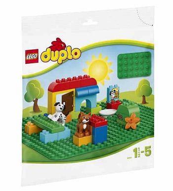 Promoties 2304 DUPLO Grote bouwplaat groen 24x24 noppen - Lego - Geldig van 12/10/2019 tot 29/10/2019 bij ToyChamp