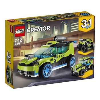 Promoties 31074 Raketrallyauto - Lego - Geldig van 12/10/2019 tot 29/10/2019 bij ToyChamp