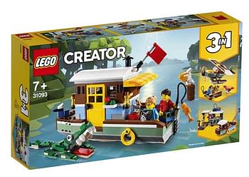Promoties 31093 Woonboot aan de rivier - Lego - Geldig van 12/10/2019 tot 29/10/2019 bij ToyChamp