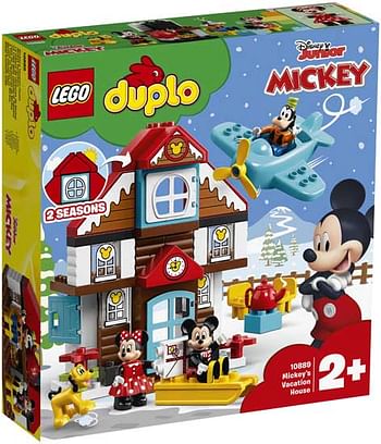 Promotions 10889 Mickey's vakantiehuisje - Lego - Valide de 12/10/2019 à 29/10/2019 chez ToyChamp