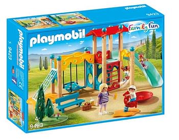 Promoties 9423 Grote speeltuin - Playmobil - Geldig van 19/10/2019 tot 08/12/2019 bij ToyChamp