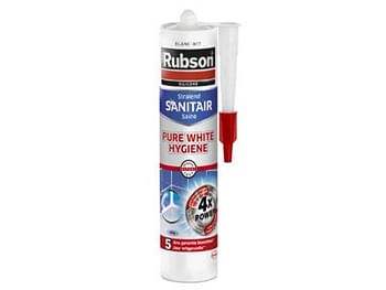 Promotions Rubson Pure White Hygiene Siliconenkit 280ml Wit - Zelfbouwmarkt - Valide de 19/11/2019 à 26/12/2019 chez Zelfbouwmarkt
