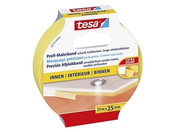 Promoties Tesa Afplaktape Binnen 25m X 25mm Geel - Zelfbouwmarkt - Geldig van 19/11/2019 tot 26/12/2019 bij Zelfbouwmarkt