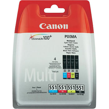 Promoties Canon 551 Pack - Canon - Geldig van 09/12/2019 tot 09/01/2020 bij Auva