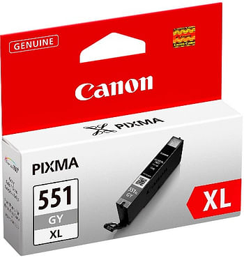 Promoties Canon CLI-551XL GY - Canon - Geldig van 09/12/2019 tot 09/01/2020 bij Auva