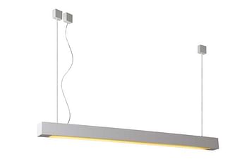 Promoties Lucide Lino Led - Hanglamp - Led - T5 - 2x16w 2700k - Wit - Zelfbouwmarkt - Geldig van 27/12/2019 tot 27/01/2020 bij Zelfbouwmarkt