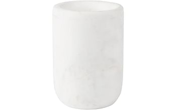 Promotions Pot Cup Marble, 7 cm b x 10 cm h, diameter 5 cm - Zuiver - Valide de 03/01/2020 à 16/02/2020 chez Goossens Wonen & Slapen