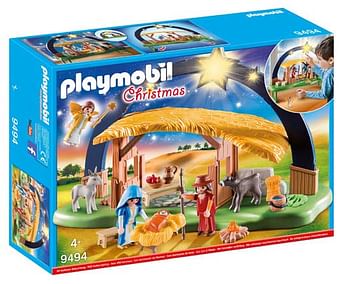 Promoties 9494 Kerststal met heldere ster - Playmobil - Geldig van 02/01/2020 tot 02/02/2020 bij ToyChamp