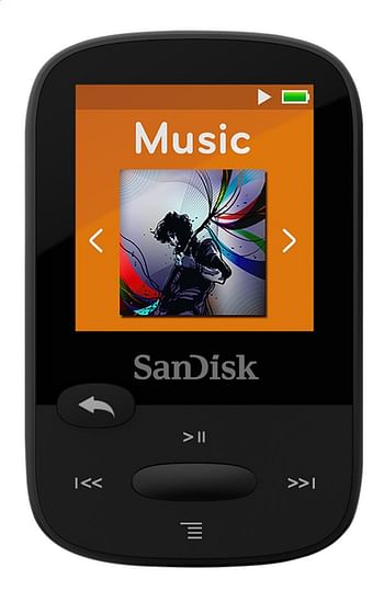 Promoties SanDisk mp3-speler Sansa Clip Sport 8 GB zwart - Sandisk - Geldig van 30/01/2020 tot 01/03/2020 bij Dreamland