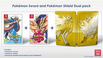 Promoties Nintendo Switch Pokémon Sword + Shield Special Edition + Steelbook NL - Nintendo - Geldig van 30/01/2020 tot 01/03/2020 bij Dreamland
