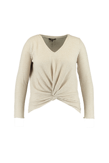 Promoties FSTVL by MS Mode Dames Shirt met knoopdetail - Huismerk - MS Mode - Geldig van 09/02/2020 tot 18/02/2020 bij MS Mode