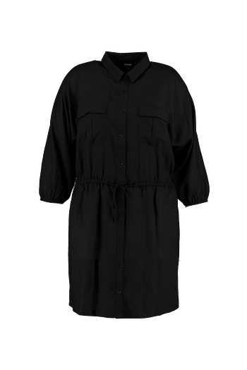 Promoties MS Mode Dames Viscose blouse Zwart - Huismerk - MS Mode - Geldig van 09/02/2020 tot 18/02/2020 bij MS Mode
