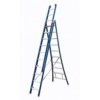 Promoties Altrex omvormbare ladder 'Heavy Duty Sirius' aluminium 3 x 12 treden - Altrex - Geldig van 19/02/2020 tot 16/03/2020 bij BricoPlanit
