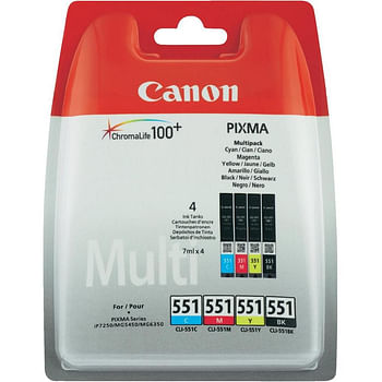 Promoties Canon 551 Pack - Canon - Geldig van 26/02/2020 tot 09/03/2020 bij Auva