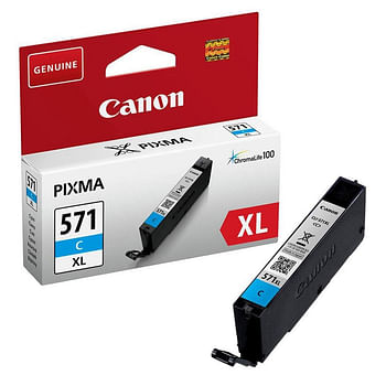 Promoties Canon CLI-571C XL - Canon - Geldig van 26/02/2020 tot 09/03/2020 bij Auva