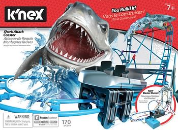 Promotions K'nex Shark Attack Coaster - K'Nex - Valide de 19/03/2020 à 09/04/2020 chez Dreamland