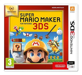 Promotions Nintendo 3DS Super Mario Maker Selects NL - Nintendo - Valide de 17/02/2020 à 30/06/2020 chez Dreamland