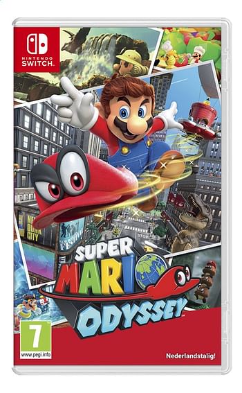 Promoties Nintendo Switch Super Mario Odyssey NL - Nintendo - Geldig van 17/02/2020 tot 30/06/2020 bij Dreamland