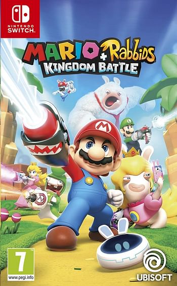 Promoties Nintendo Switch Mario + Rabbids Kingdom Battle ENG/FR - Nintendo - Geldig van 17/02/2020 tot 30/06/2020 bij Dreamland