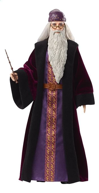 Promoties Actiefiguur Harry Potter Albus Dumbledore - Mattel - Geldig van 17/02/2020 tot 30/06/2020 bij Dreamland