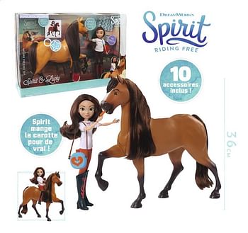 Promotions Cheval et figurine Spirit Deluxe Spirit & Lucky - Giochi Preziosi - Valide de 17/02/2020 à 30/06/2020 chez Dreamland