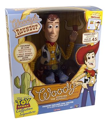 Promoties Figurine interactive Toy Story 4 Woody The Sheriff Parlant - Lansay - Geldig van 17/02/2020 tot 30/06/2020 bij Dreamland