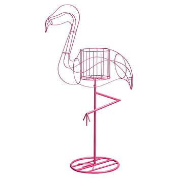rem Geurloos Lucky Huismerk - Kwantum Plantenstandaard Flamingo Roze - Promotie bij Kwantum