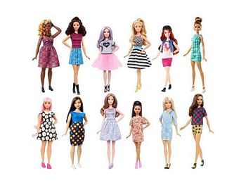 Promoties Barbie Fashionista Doll Asst. - Barbie - Geldig van 13/03/2020 tot 31/05/2020 bij Multi Bazar