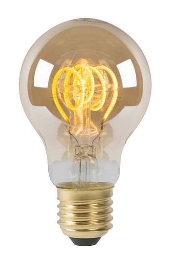 Promoties Filament Lamp - Ø 6 Cm - Led Dimb. - E27 - 1x5w 2200k - Amber - Zelfbouwmarkt - Geldig van 04/05/2020 tot 25/05/2020 bij Zelfbouwmarkt