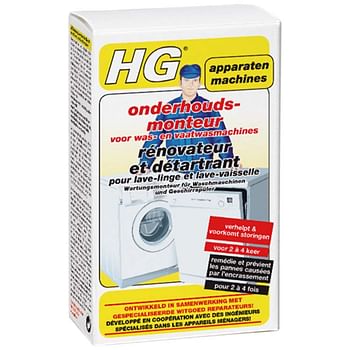 Promoties Hg Onderhoudsmonteur Voor Was- En Vaatwasmachines - Hg Onderhoudsproducten - Geldig van 04/05/2020 tot 25/05/2020 bij Zelfbouwmarkt